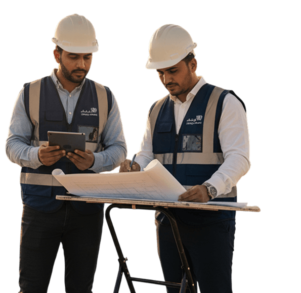 Lama3t Al-Arabia team on site